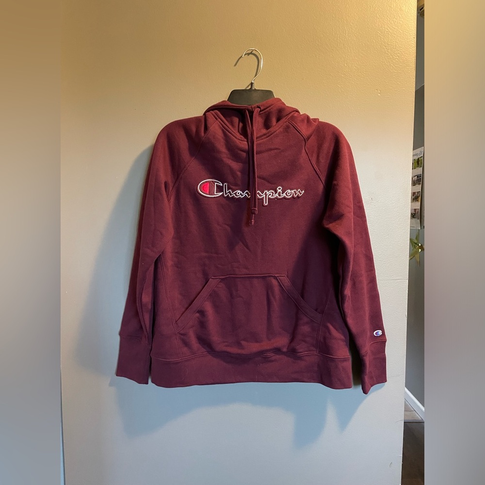 Champion maroon hoodie